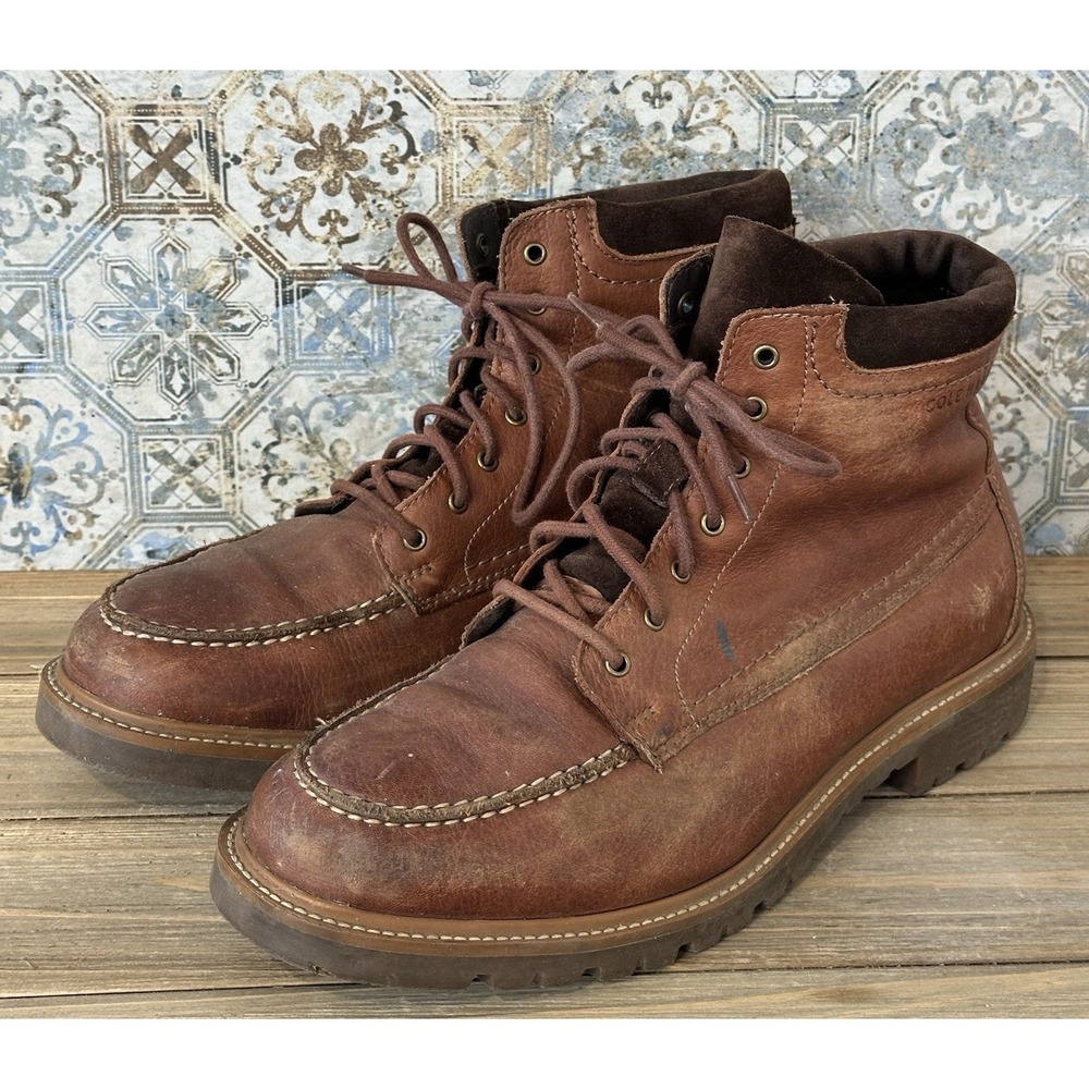COLE HAAN Keaton Hipster Boots Brown Retro MenGruns 11 M
